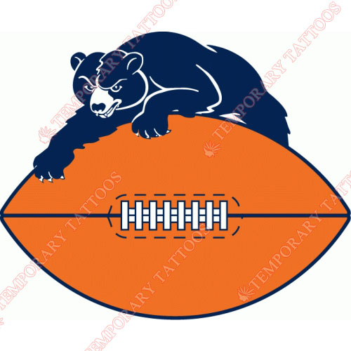 Chicago Bears Customize Temporary Tattoos Stickers NO.458